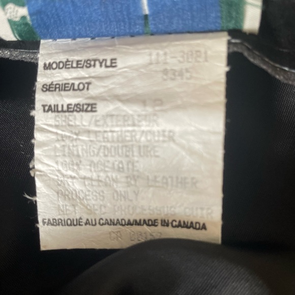 🇨🇦 Made in Canada vintage suede black skirt size 12 (better fit for size 10) - Picture 6 of 8